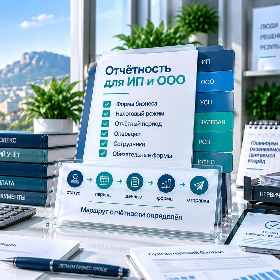 Отчётность и документы бизнеса
