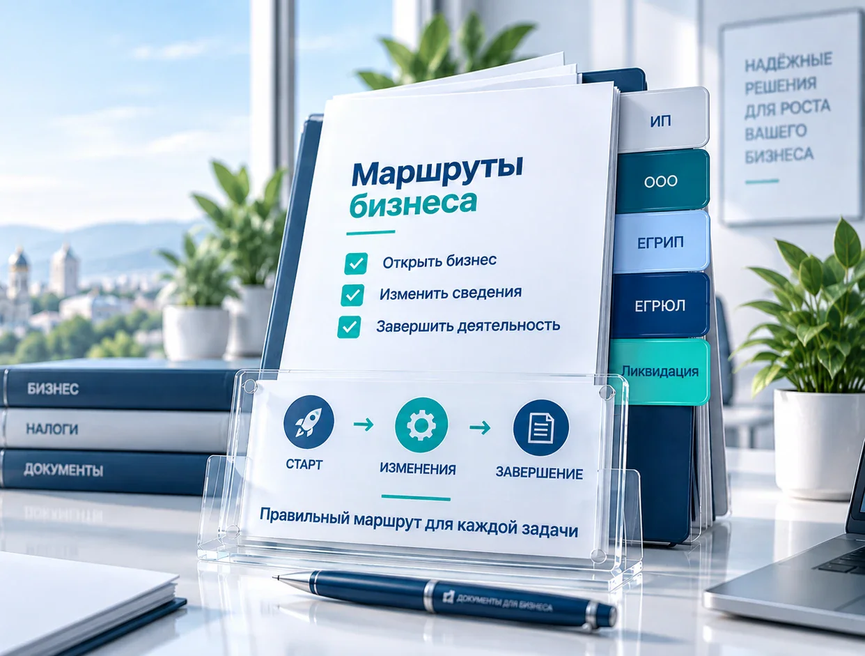Регистрация и прекращение бизнеса