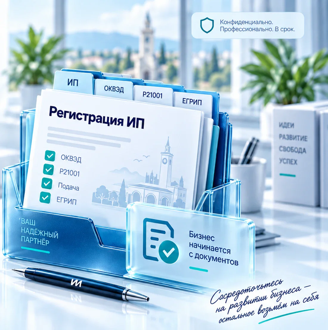 Что нужно для регистрации ИП или ООО