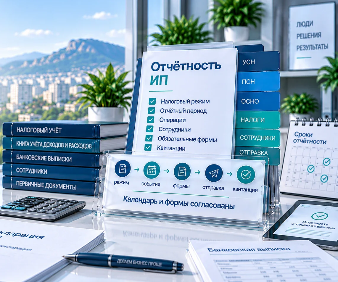 Сдача отчётности ИП