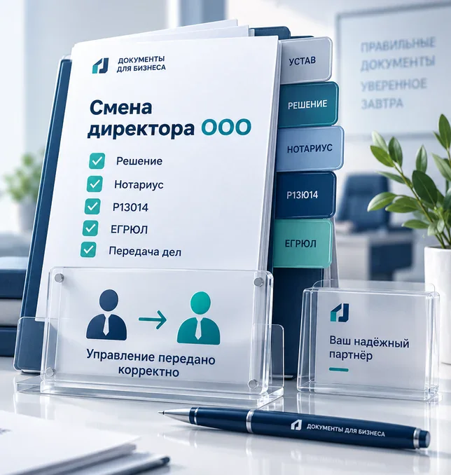 Смена директора ООО