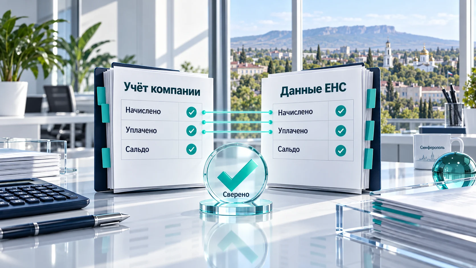 Сверка расчётов с ФНС и ЕНС